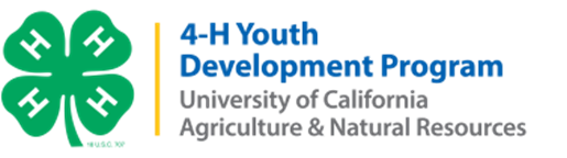 University of California 4-H Youth Development logo - horizontal English