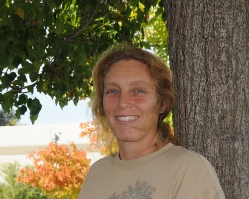 NEWLY ELECTED president of the Northern California Entomology Society is Leann Horning, an ag technician with the California Department of Food and Agriculture's Biocontrol Program. (Photo by Kathy Keatley Garvey)