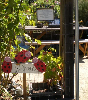 Entrance to School Garden