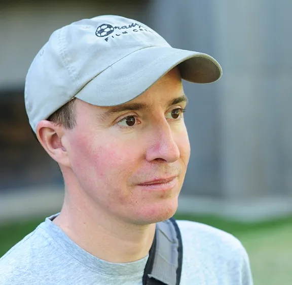 Tom Hammock, a renaissance man, has authored a graphic novel featuring a girl scientist who solves mysteries in a southern swamp. (Photo by Kathy Keatley Garvey)