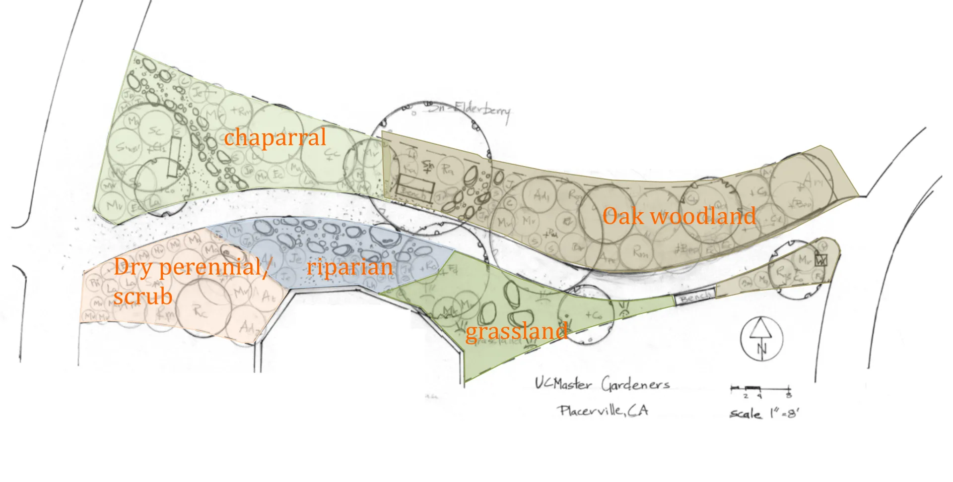 Native Garden Map