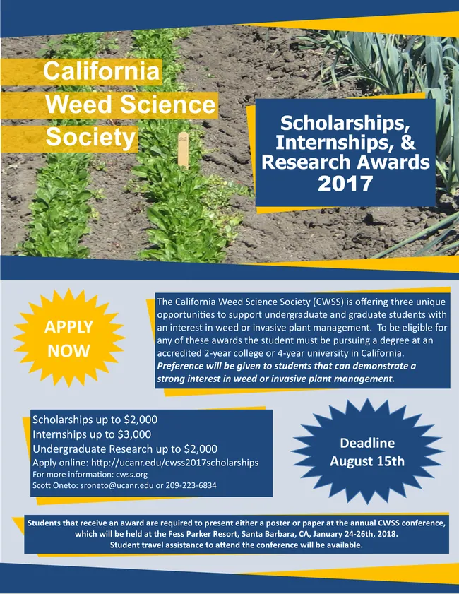 CWSS Scholarships 2017