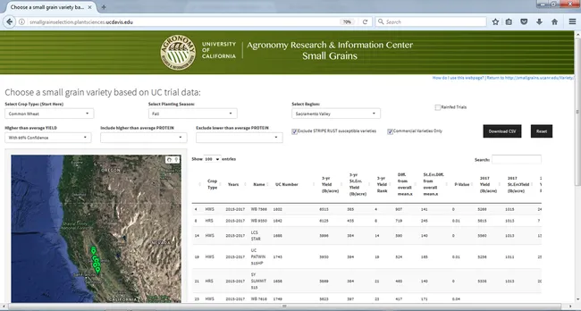 Webtool screenshot