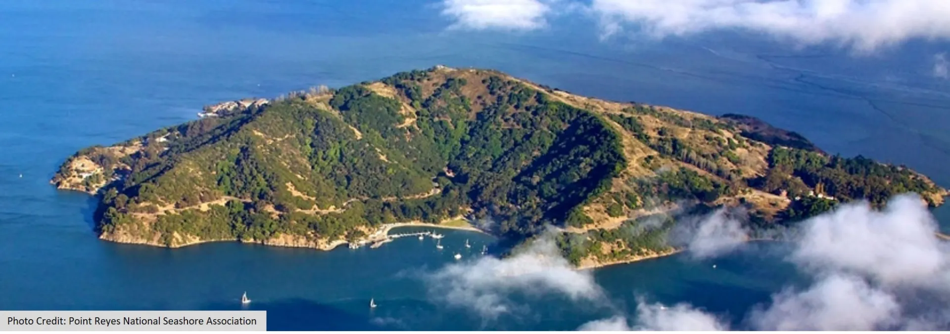 Angel Island Aerial View