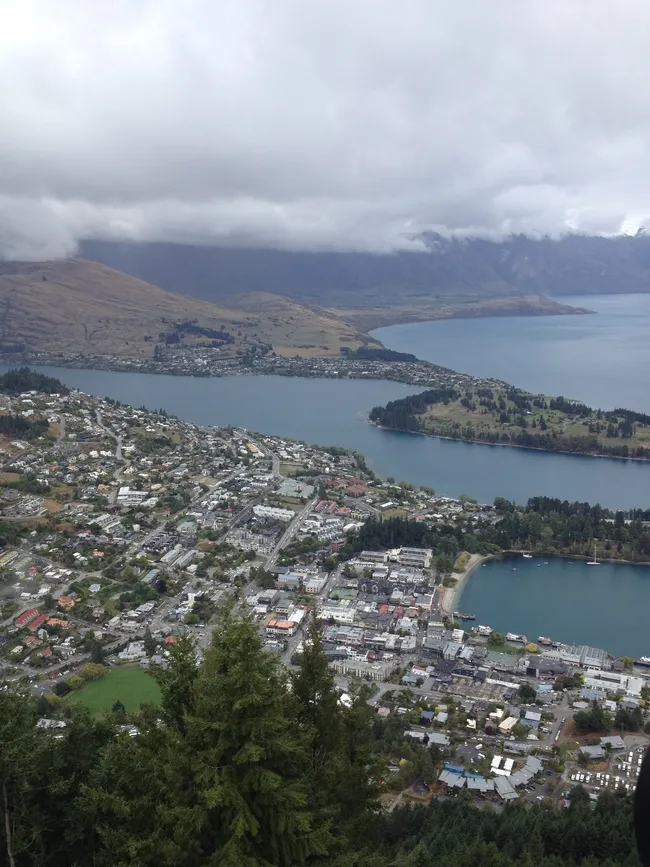 A view of Lake Wakatipu and Queenstown, the venue for the Symposium.