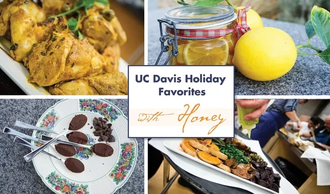 Sweet! The UC Davis Honey and Pollination Center is selling honey and offering free recipes.