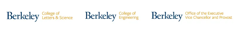 UC Berkeley departmental logos