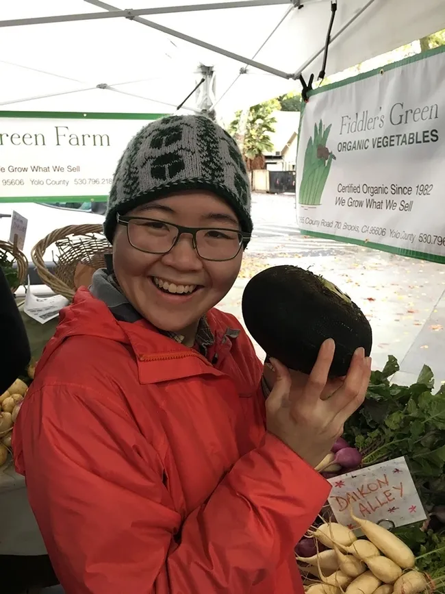 Ivana Li excels as a chef--as she does as a scientist and artist. (Photo by. Deirdre Li)