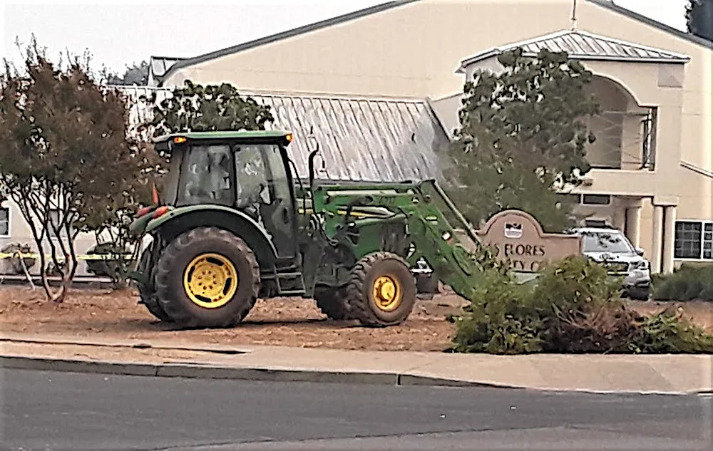 Dozing the First Garden in 2020