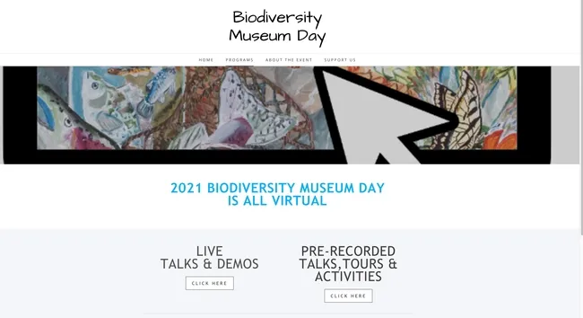 The UC Davis Biodiversity Museum Day/Month website is posting the activities being held this month.