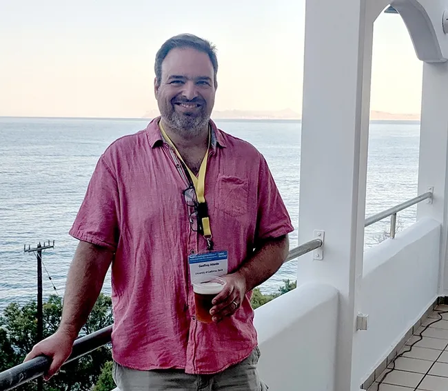 UC Davis medical entomologist-geneticist Geoffrey Attardo, a global authority on tsetse flies.