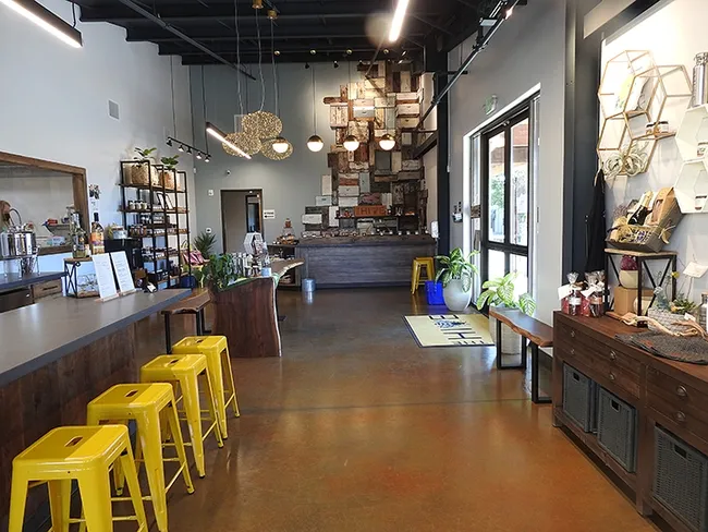 A wide-angle of The Hive. (Photo by Kathy Keatley Garvey)