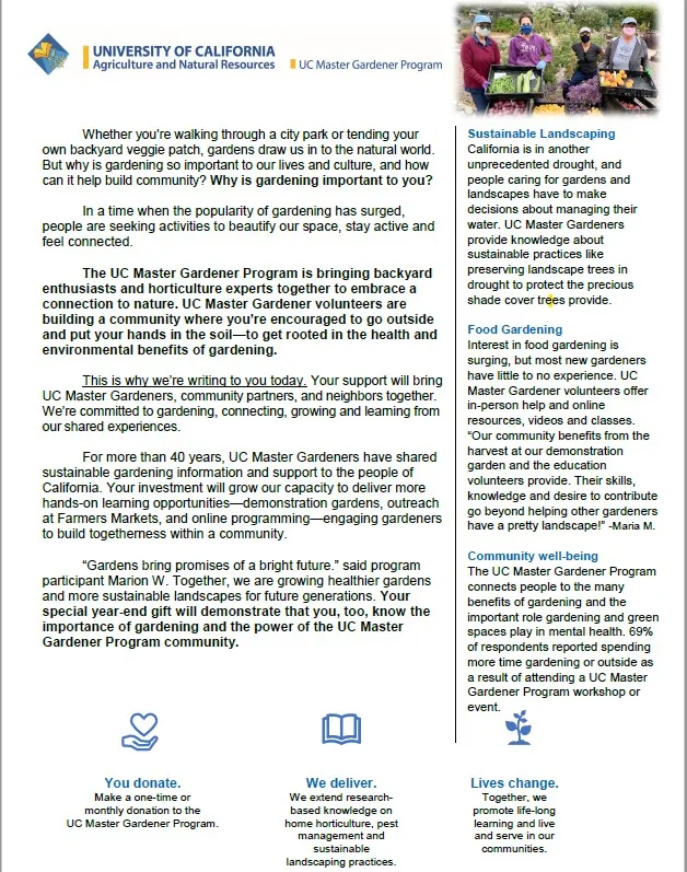 2021 End of Year Appeal