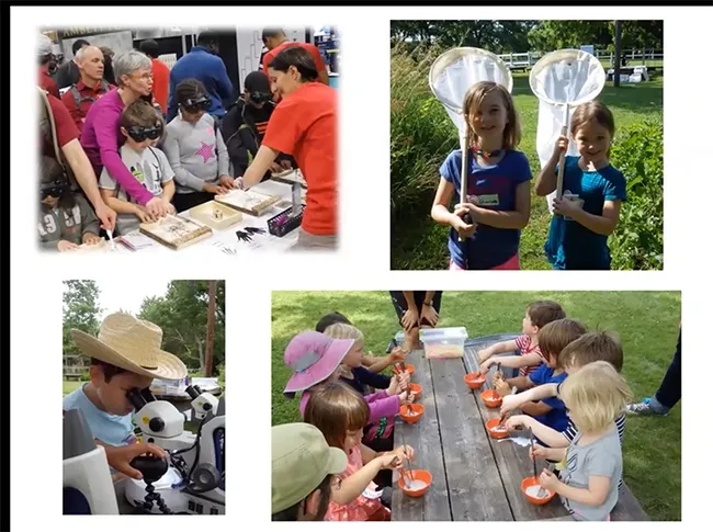 These images are from Professor Eileen Hebet's slide presentation on her project, "Eight-Legged Encounters."