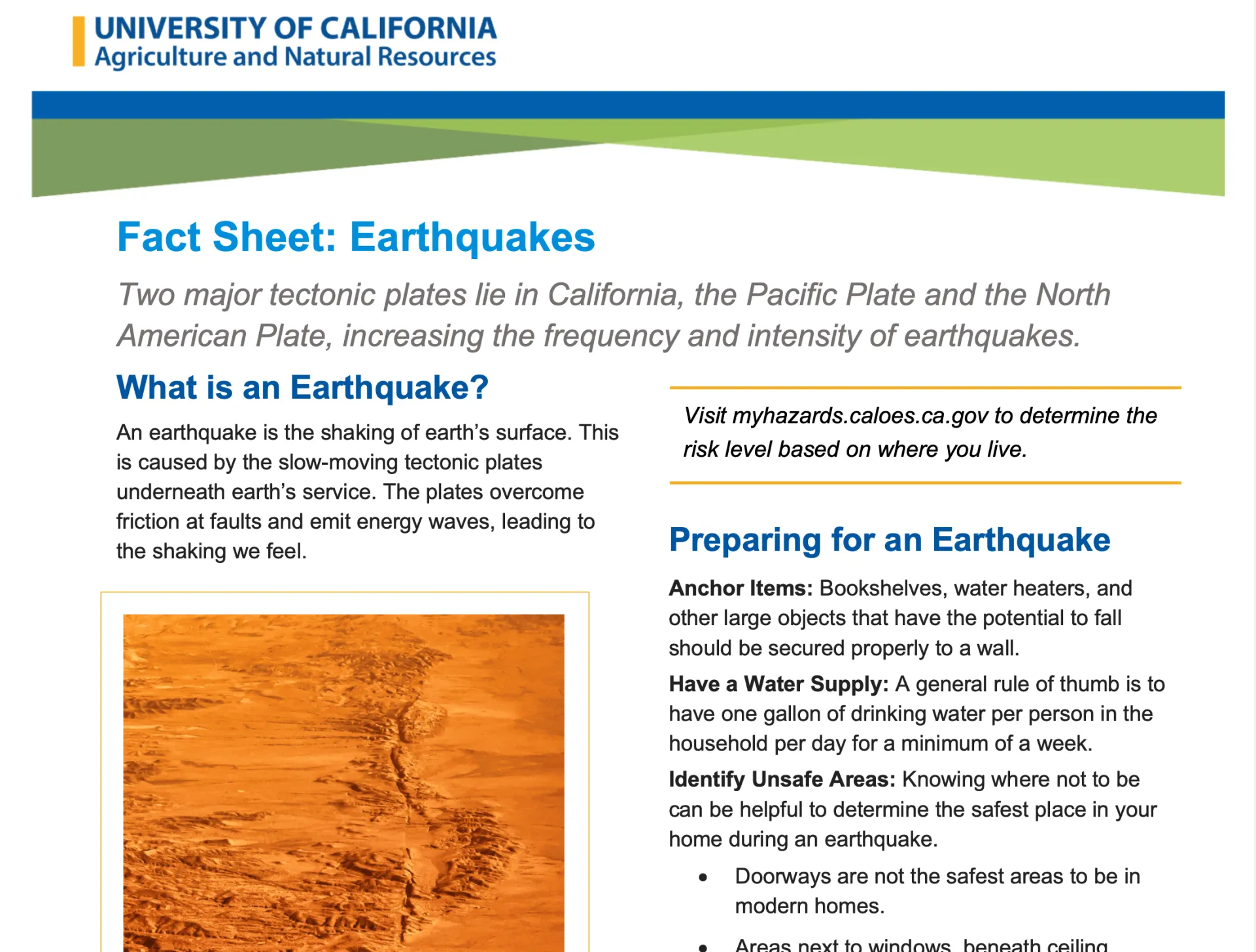 Earthquakes