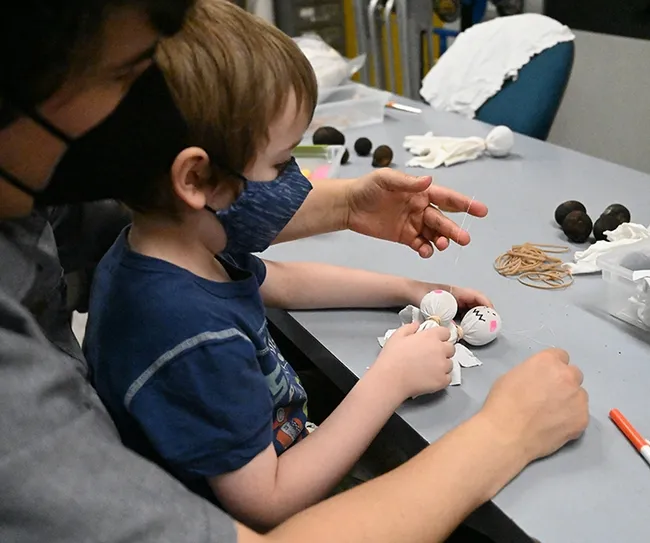 A helping hand is all that's needed. (Photo by Kathy Keatley Garvey)