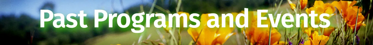 Past Programs and Events Banner