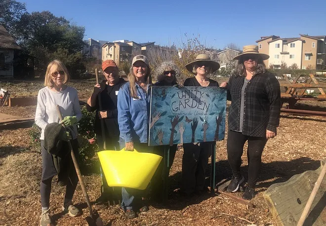 Petaluma Bounty Farm Unity Garden. Photo by Renée Hayes
