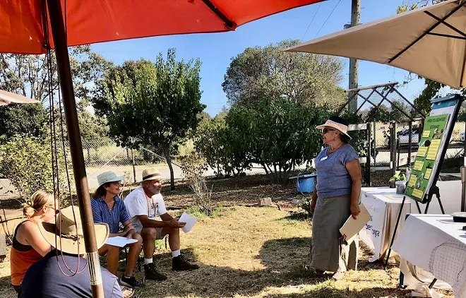 Our first workshop. Photo by Renée Hayes