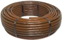 Half inch inline drip tubing
