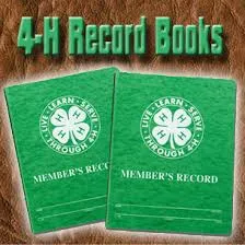 4H Record Book