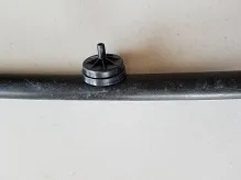 ½” distribution tubing + point source emitter.