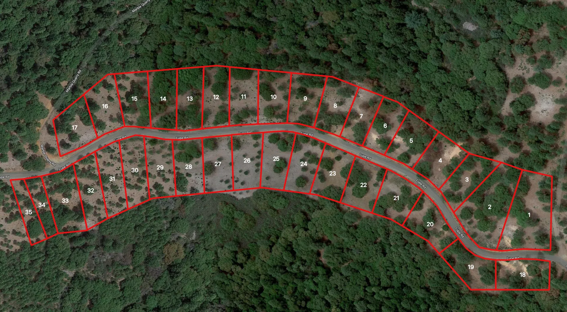Mitchell Mine map image