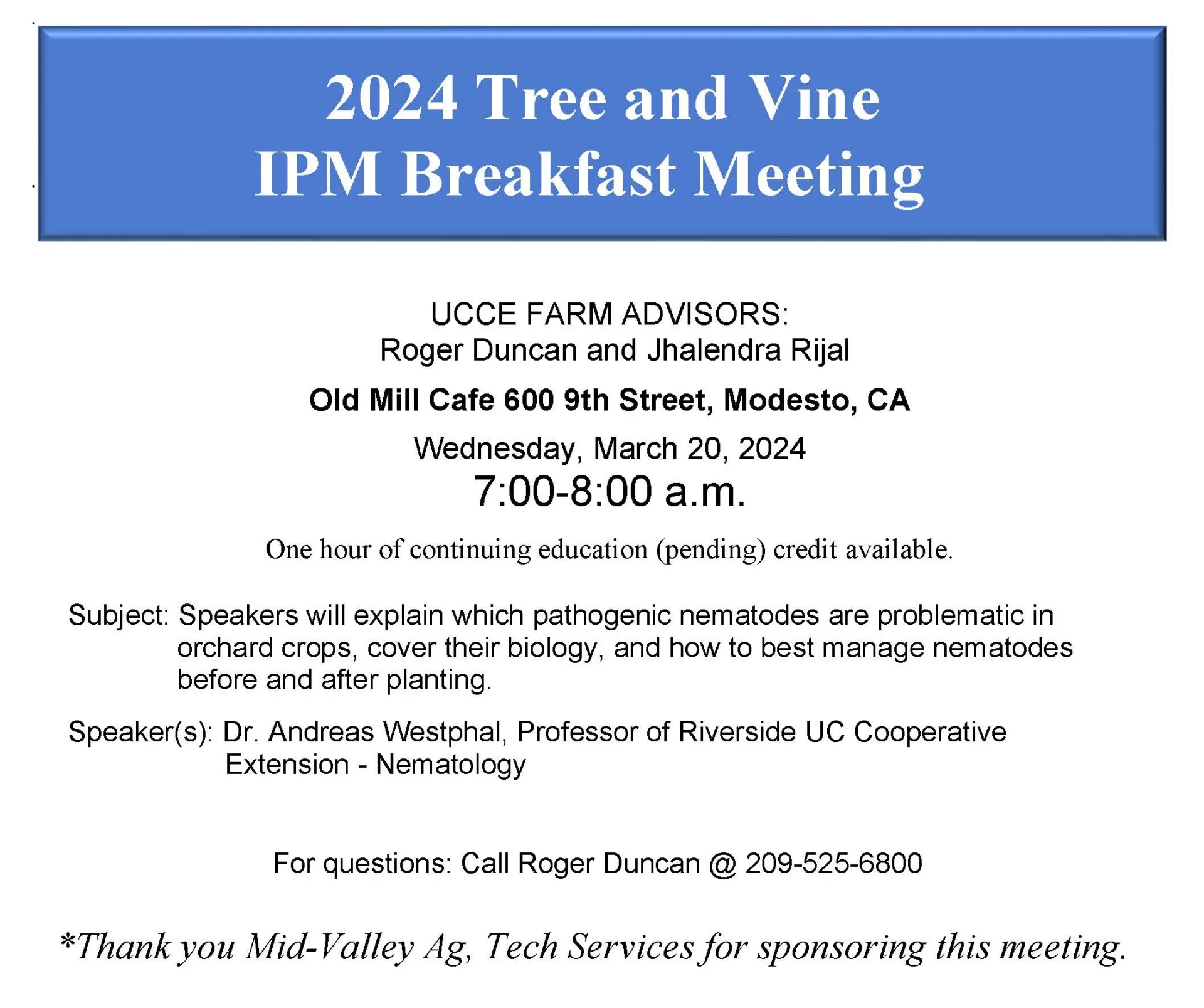 3.20.24 IPM Breakfast Meeting Agenda