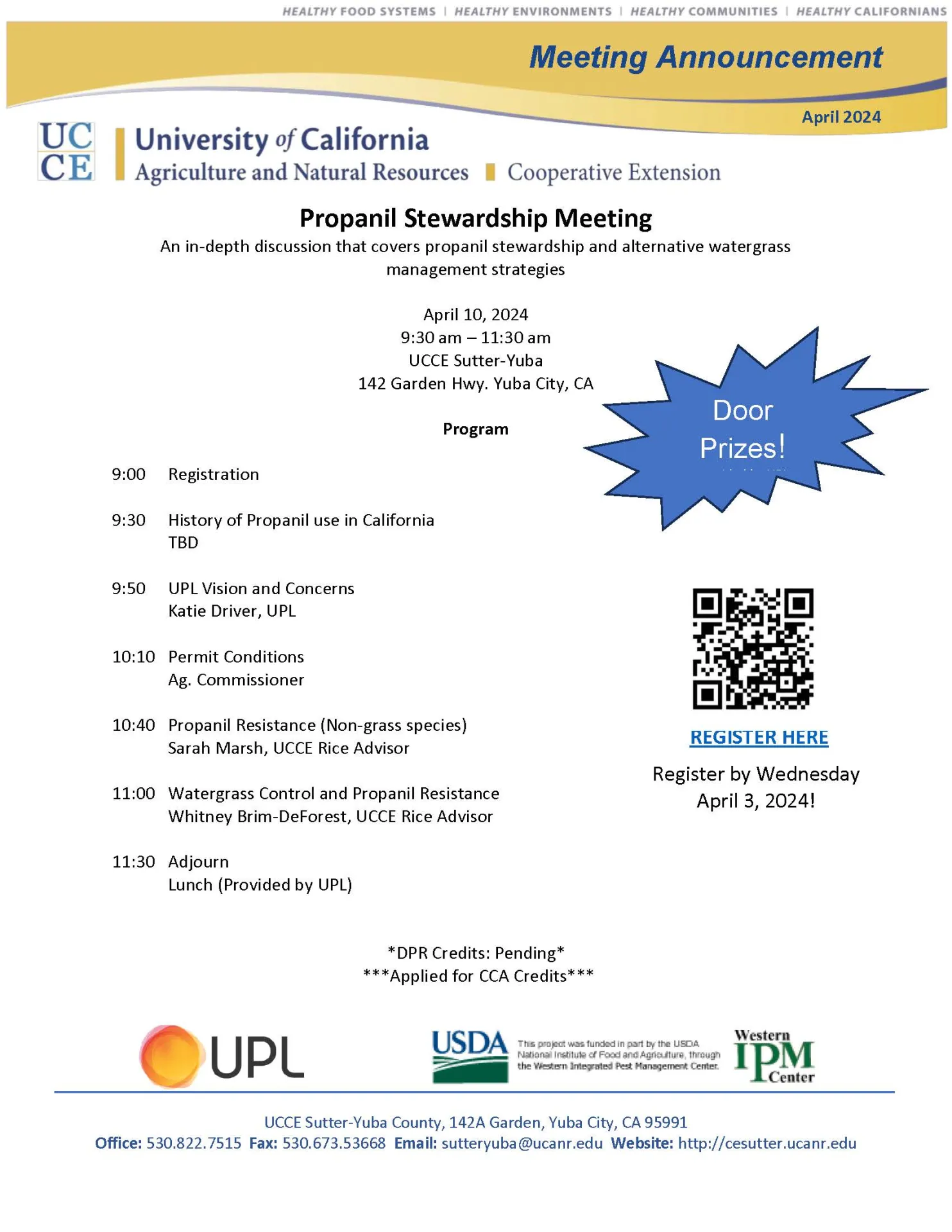 Propanil Stewardship Meeting_24upl