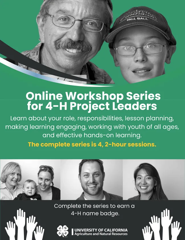 flyer for Project Leader Workshop series