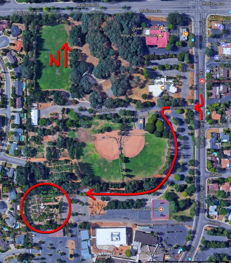 FOHC satellite view - click to enlarge