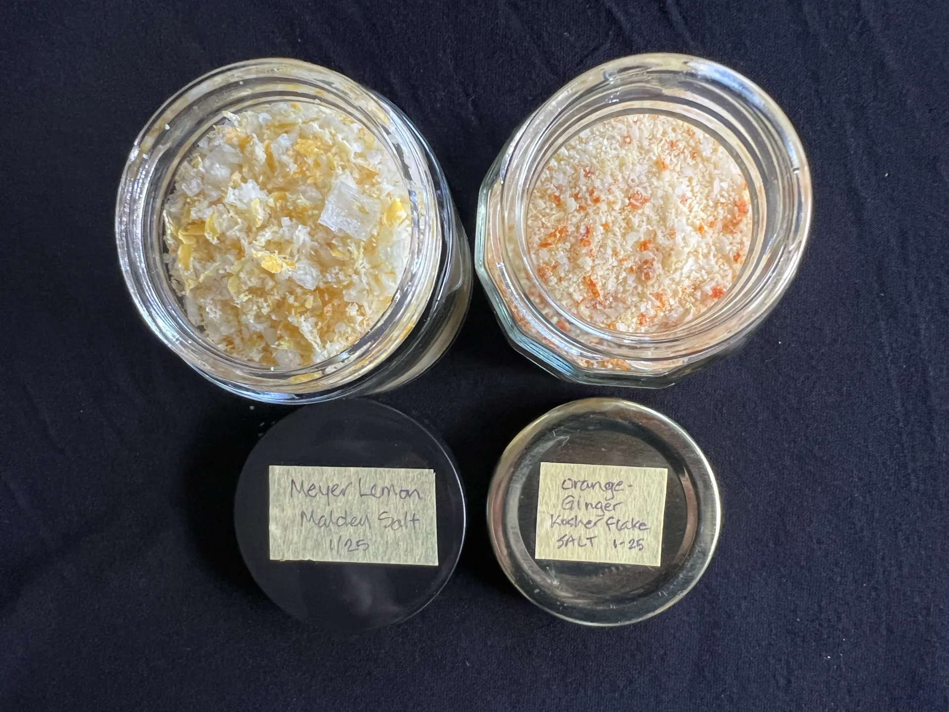 Citrus salts (Photo credit to author).