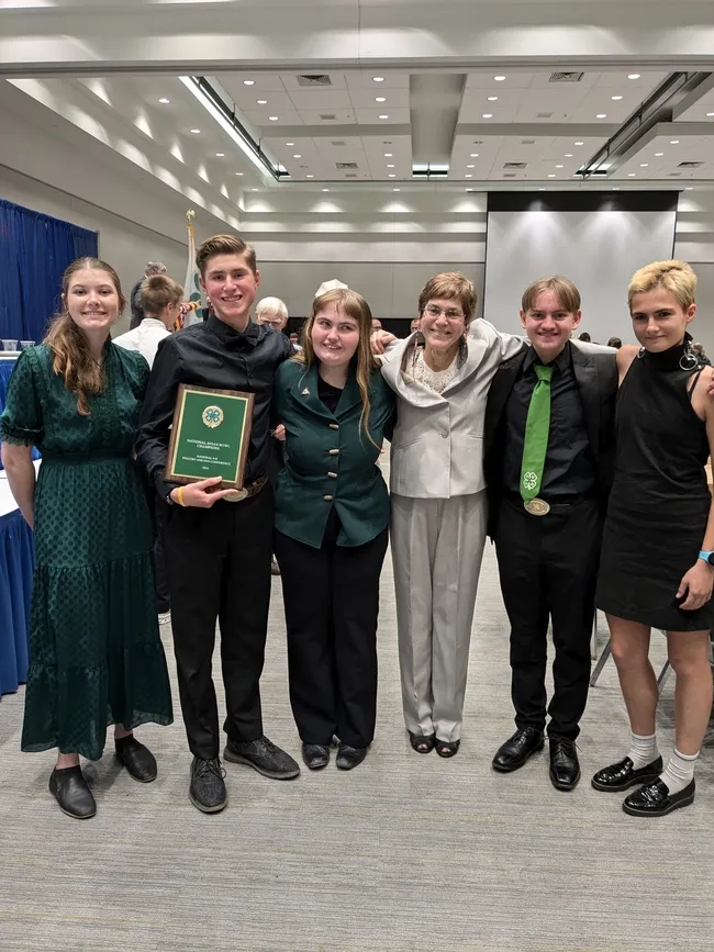 Avian team with Dr. Hall