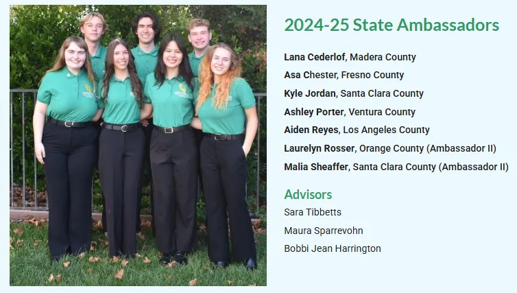 2024-25 State Ambassador Team SMALL