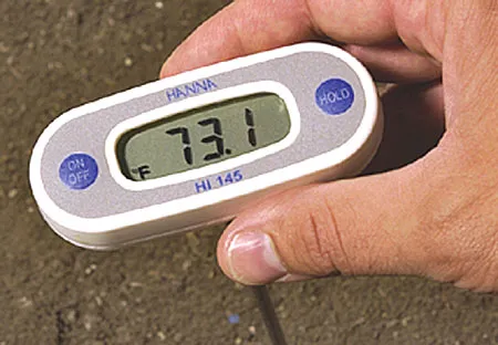 soil temperature meter