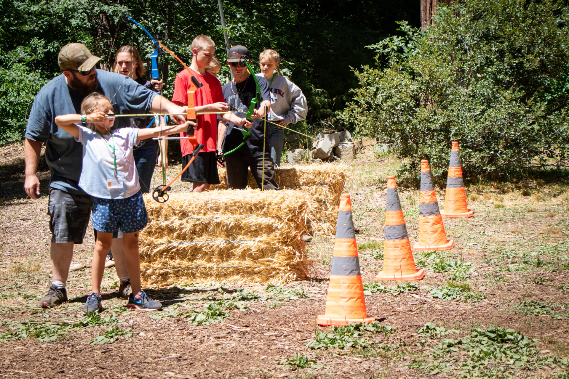 Archery at 4-H Camp