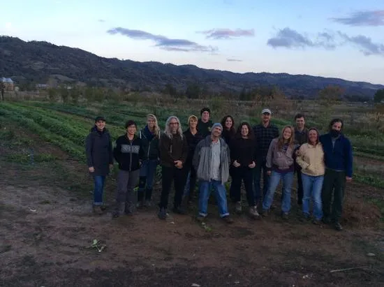 Mendocino and Lake County farmers in the field