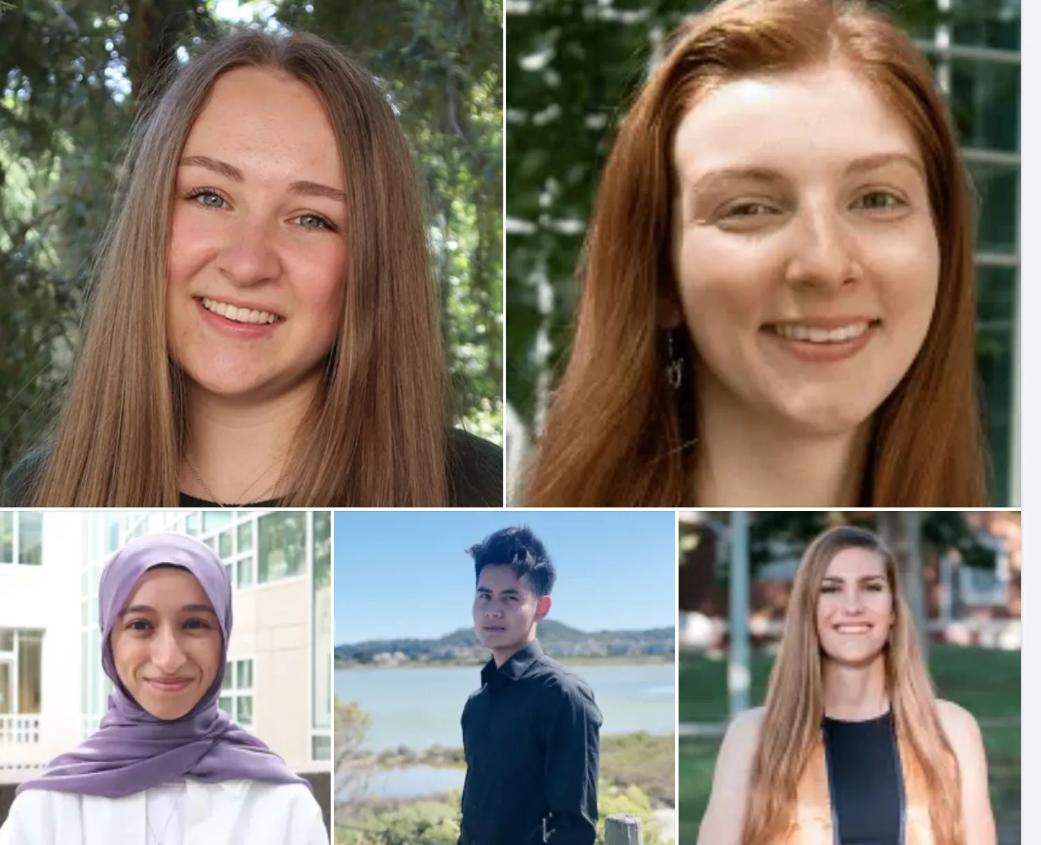 Previous winners of the Lang Prize from the James R. Carey classroom.