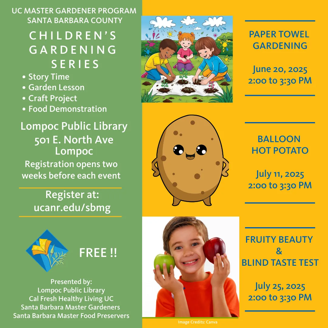 Children planting plants