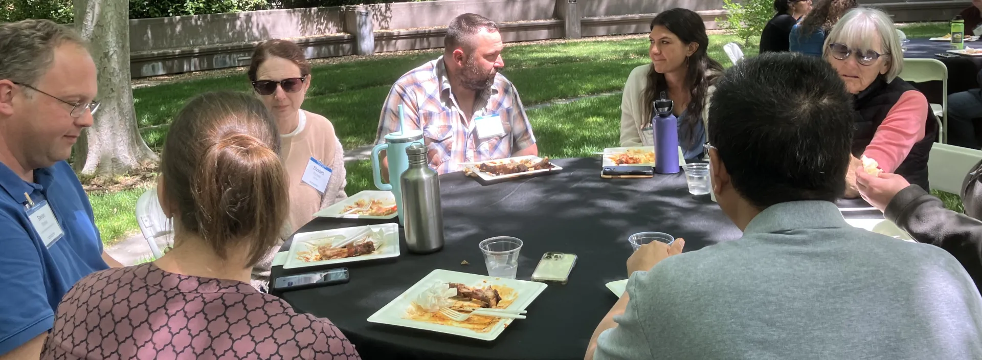 Mentors and Mentees at Celebration/Debrief