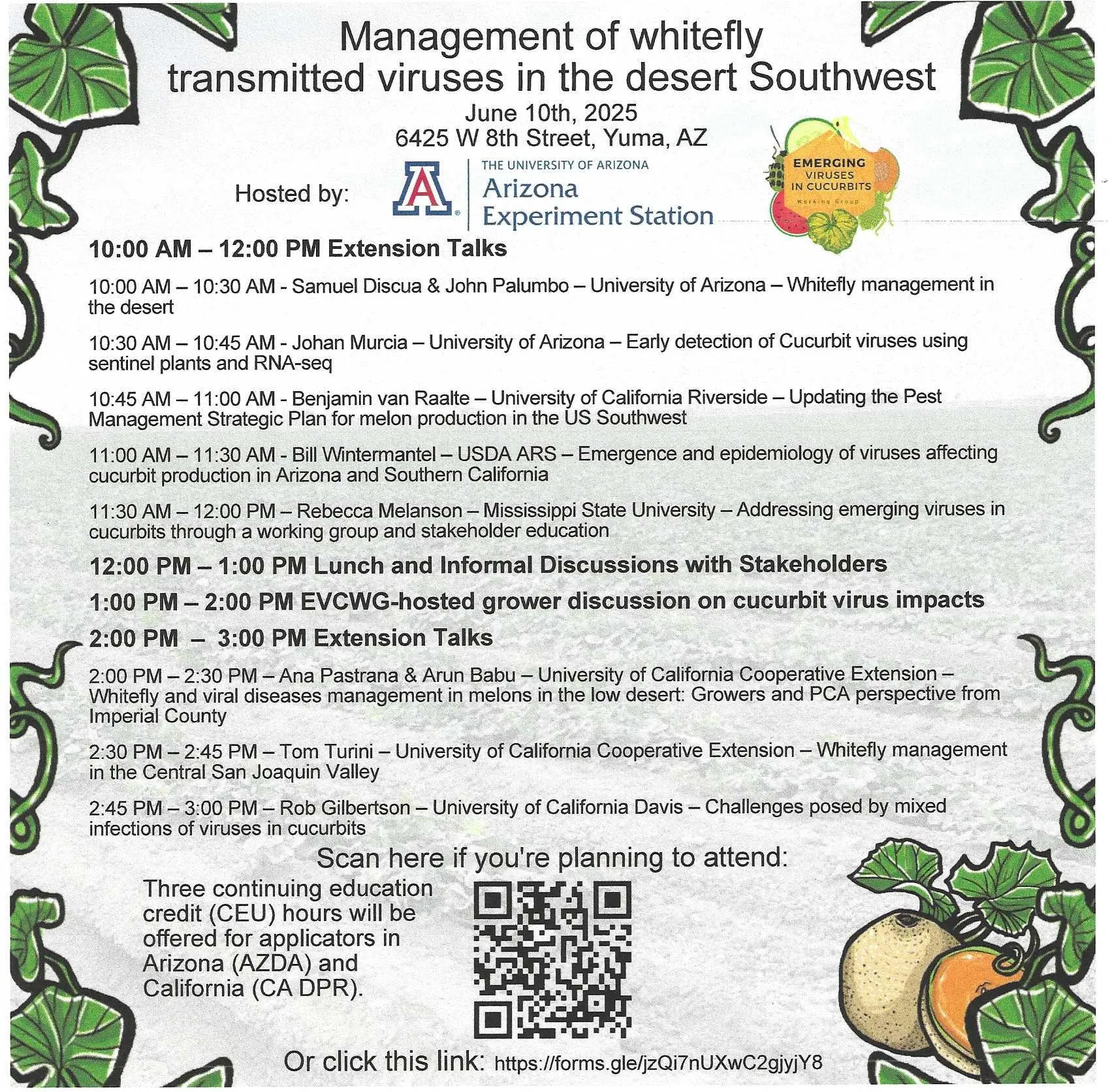 Flyer - Mgmt of Whitefly Transmitted Viruses in desert SW 