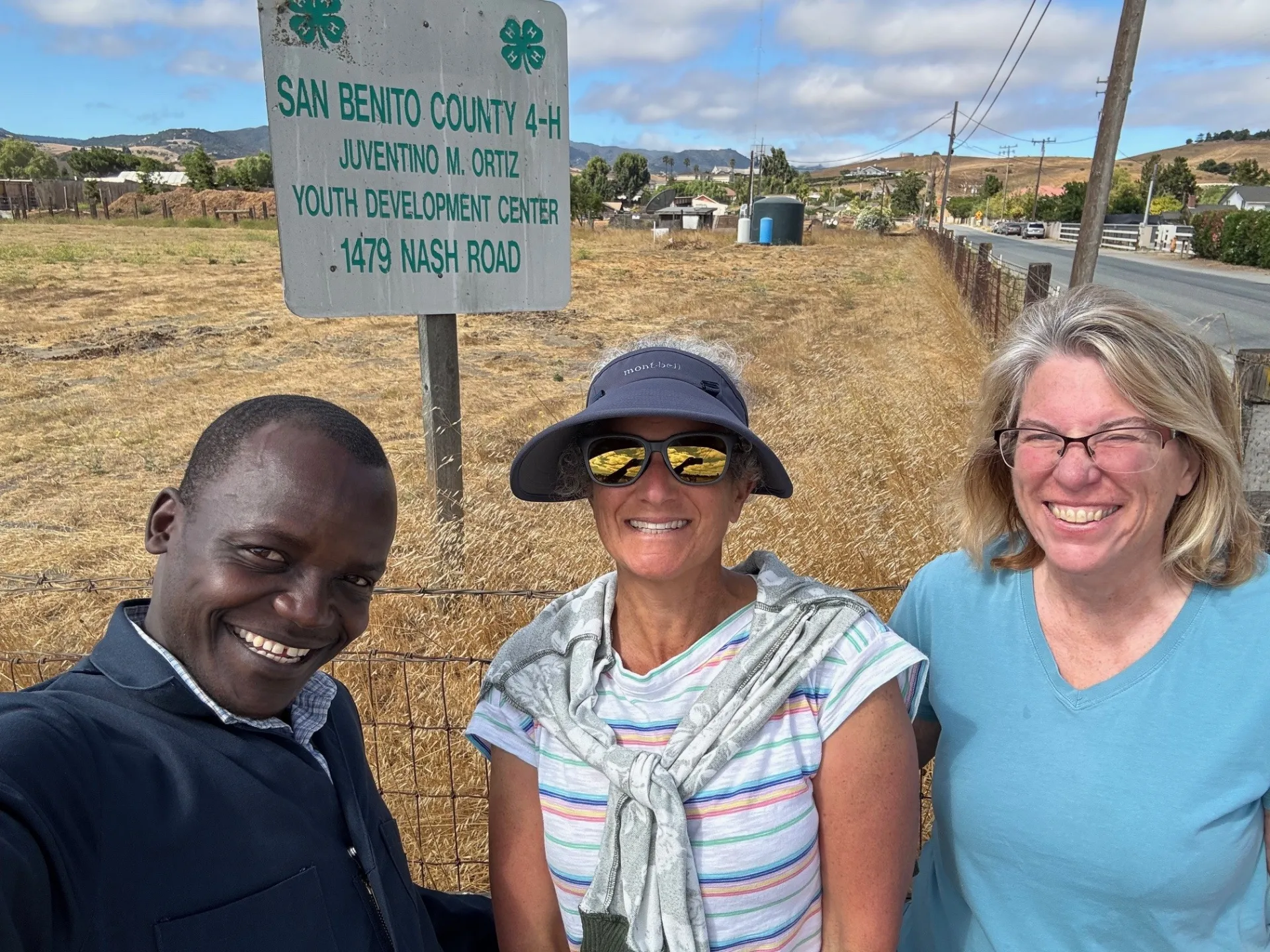 From left to right: Hedmon Okella, Emily Jane Freed and Julie Katawicz