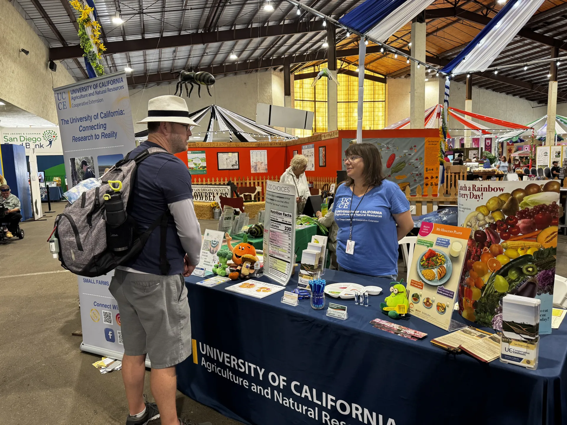 EFNEP presente en la Feria del condado de San Diego.