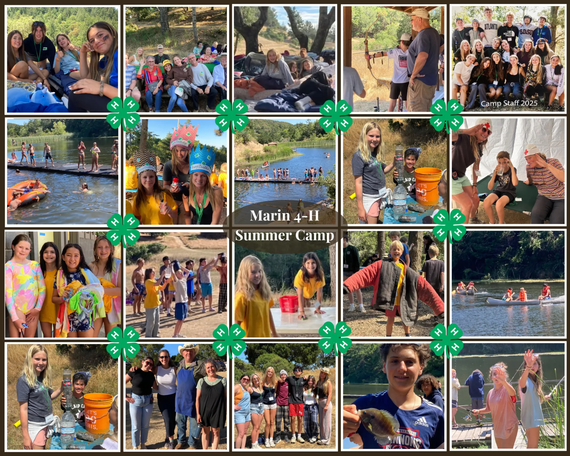 Marin 4-H Camp 2025