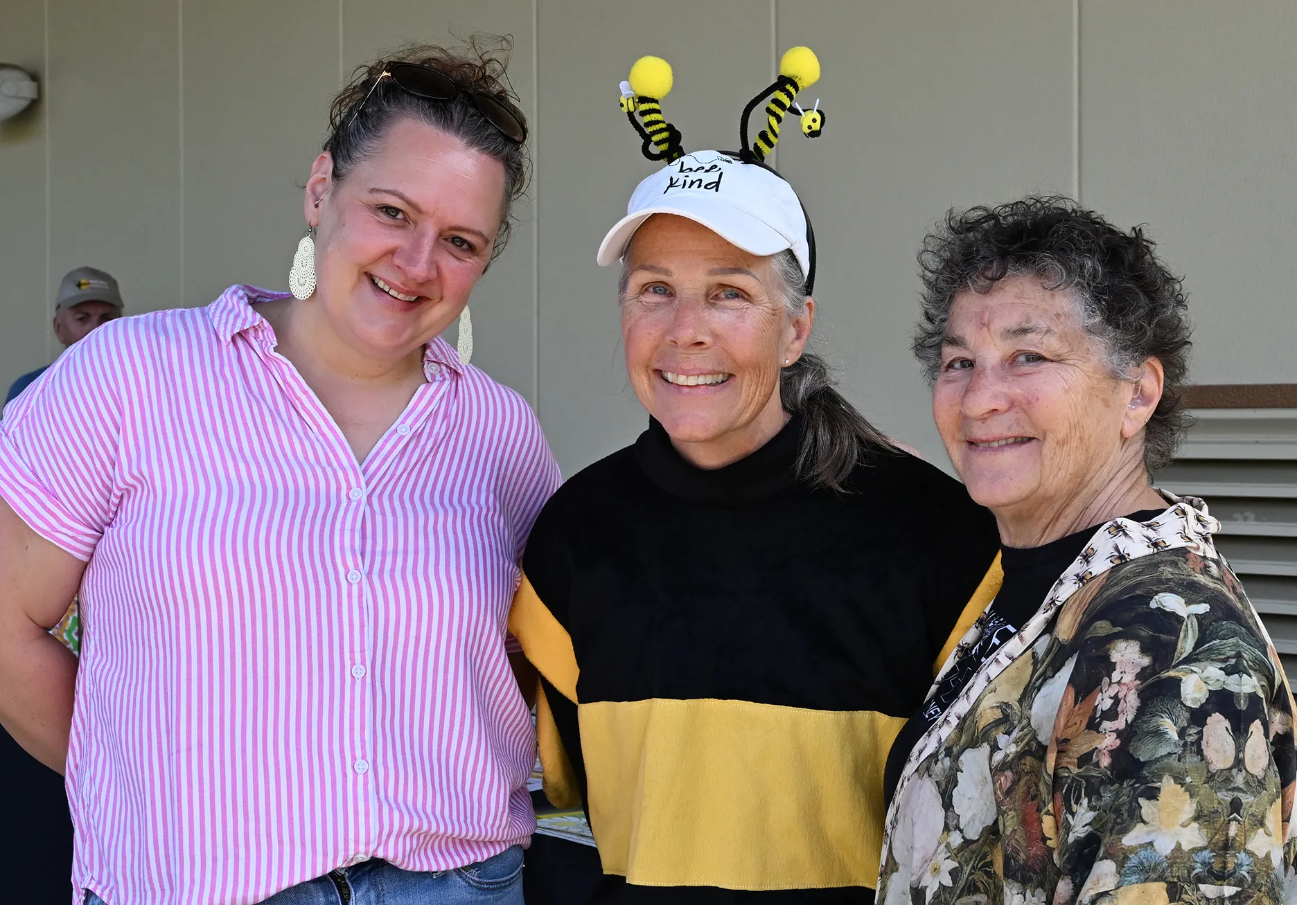 The Bee People: Elina Nino, Wendy Mather and Amina Harris