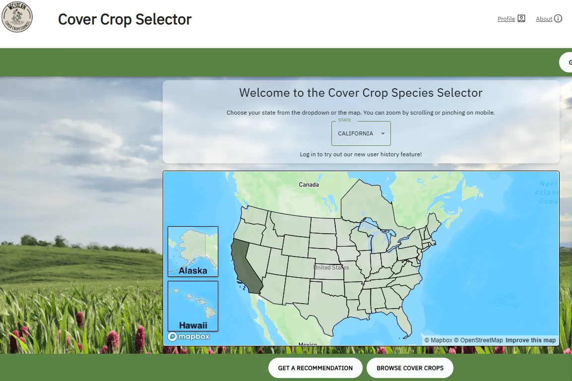 Select your state first