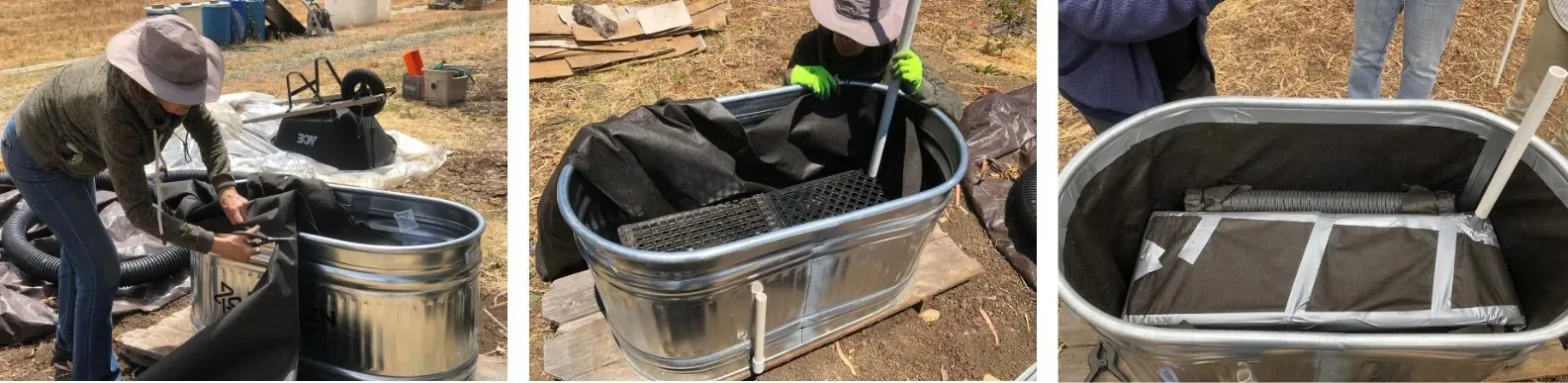 Building a stock tank SIP (37-gallon reservoir)