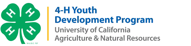 U C A N R 4-H Youth Development Program Logotype