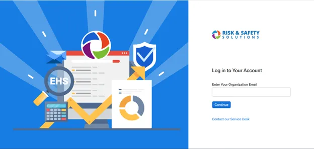 UC Away Login Screen