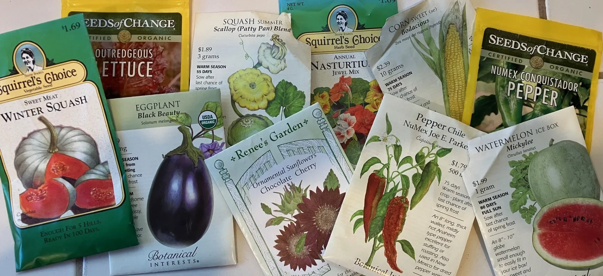 Seed Packets for Seed Exchange